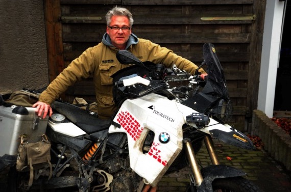 German journalist travels to Vietnam by motorbike to help poor children